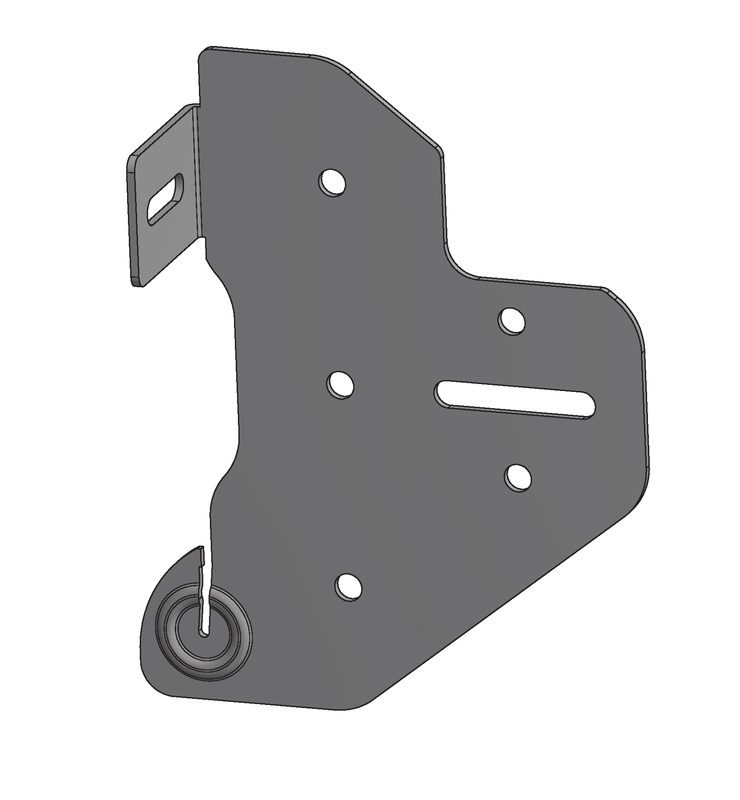 Hebel direct fix clip (24mm and 35mm top hats) (image: Hebel)